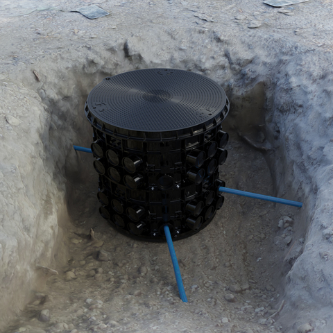 Round Underground Pull Boxes