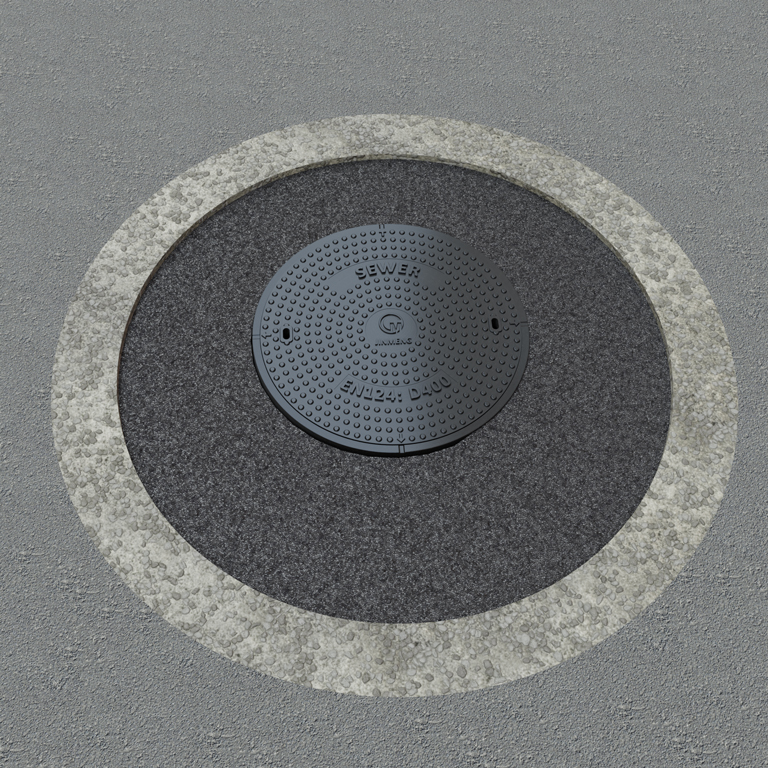 Customized Composite Round Manhole Cover