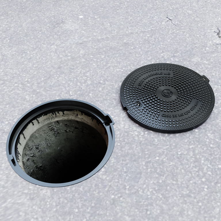 600mm(24") Customizable Composite Round Manhole Cover