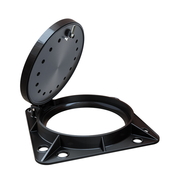 600mm SMC Round Sewer Manhole Cover with Lock