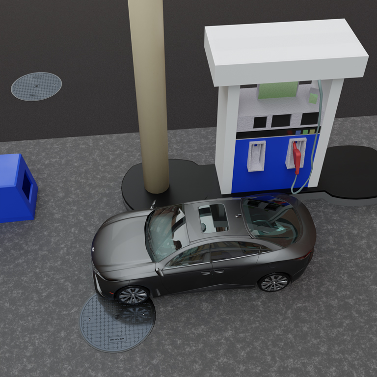 Composite Manhole Cover for Petrol Station
