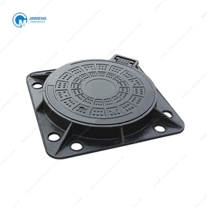 600mm SMC Round Sewer Manhole Cover with Lock