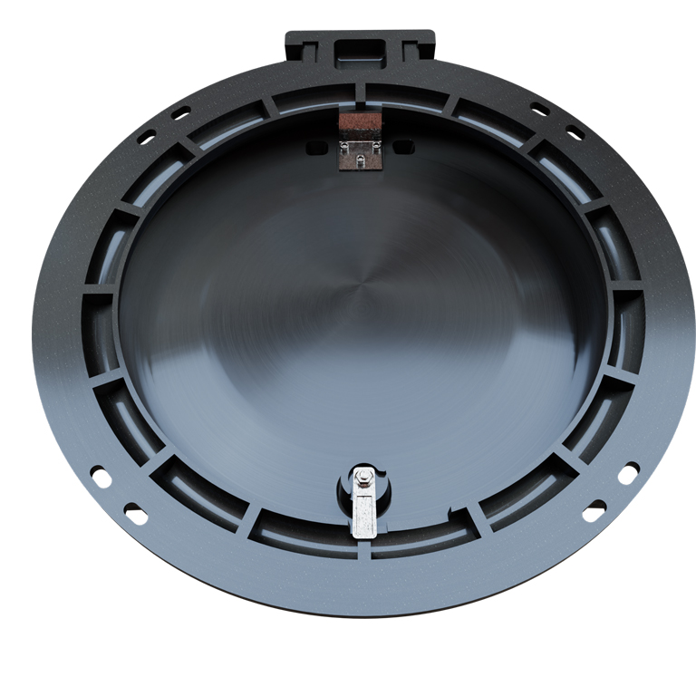 600mm Lockable Round Hinged Manhole Cover